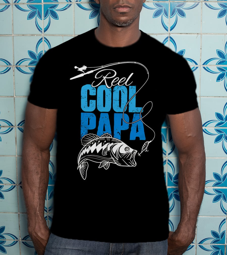 Reel Cool Papa Fishing T-Shirt