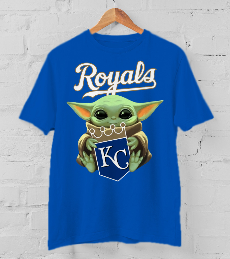 Baby Yoda Royals KC T-Shirt