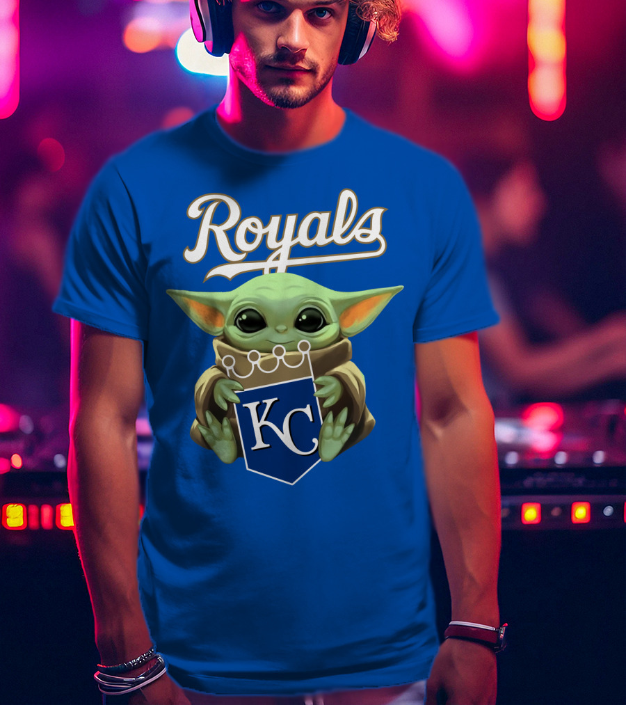 Baby Yoda Royals KC T-Shirt