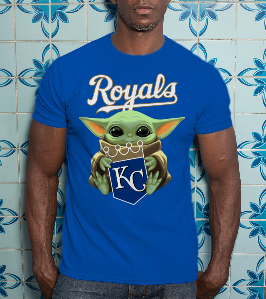 Baby Yoda Royals KC T-Shirt