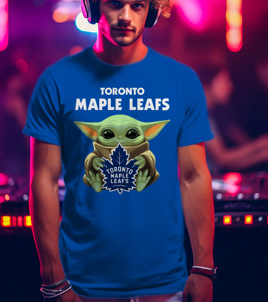 Toronto Maple Leafs Baby Yoda T-Shirt