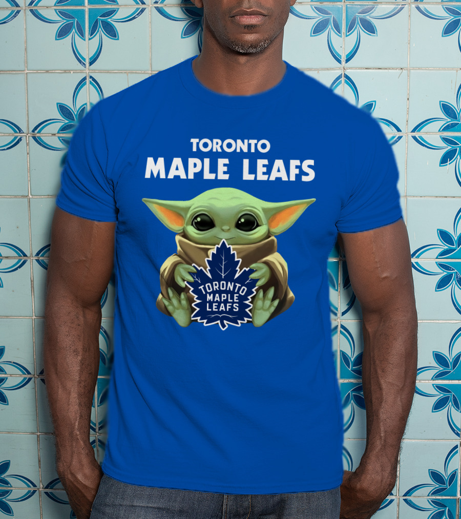 Toronto Maple Leafs Baby Yoda T-Shirt