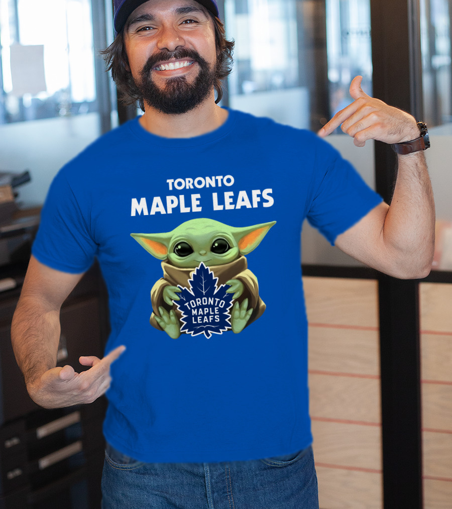 Toronto Maple Leafs Baby Yoda T-Shirt