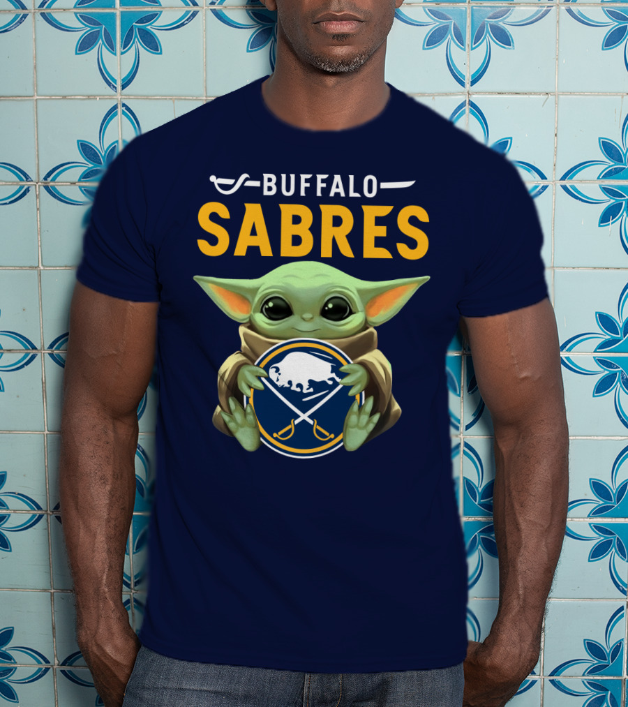 Buffalo Sabres Baby Yoda T-Shirt