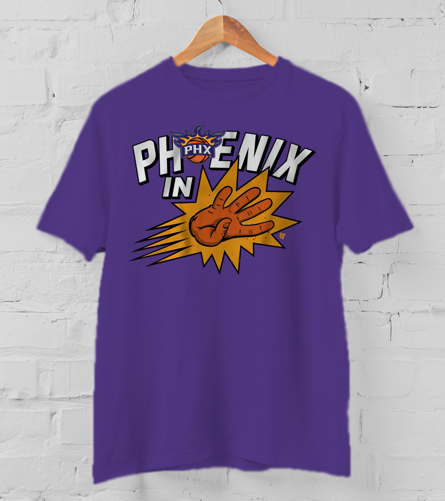 Phoenix In Five PHX Basketball Team Suns Fan T-Shirt