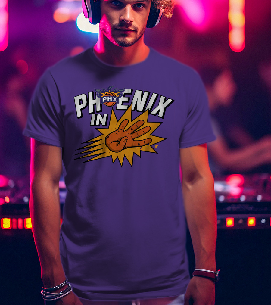 Phoenix In Five PHX Basketball Team Suns Fan T-Shirt