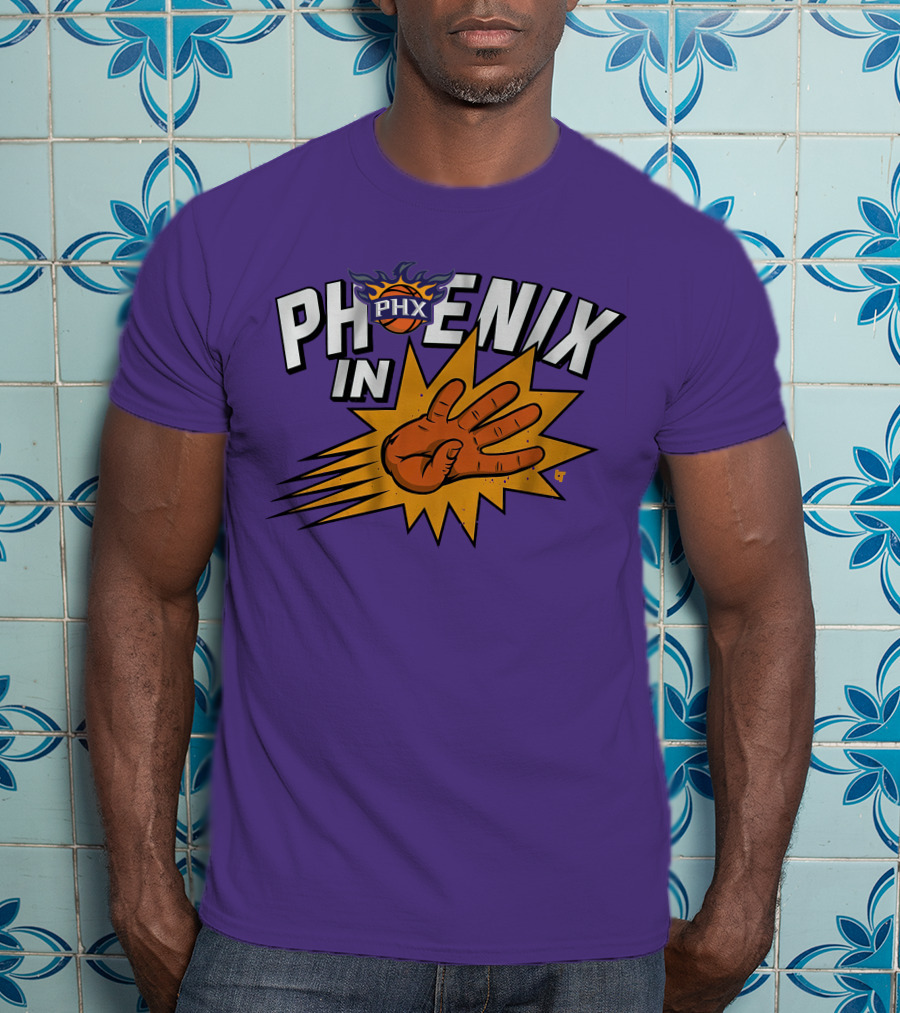Phoenix In Five PHX Basketball Team Suns Fan T-Shirt