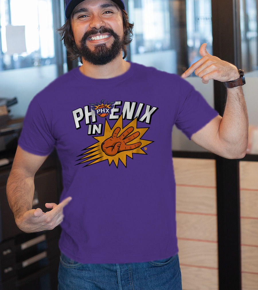 Phoenix In Five PHX Basketball Team Suns Fan T-Shirt
