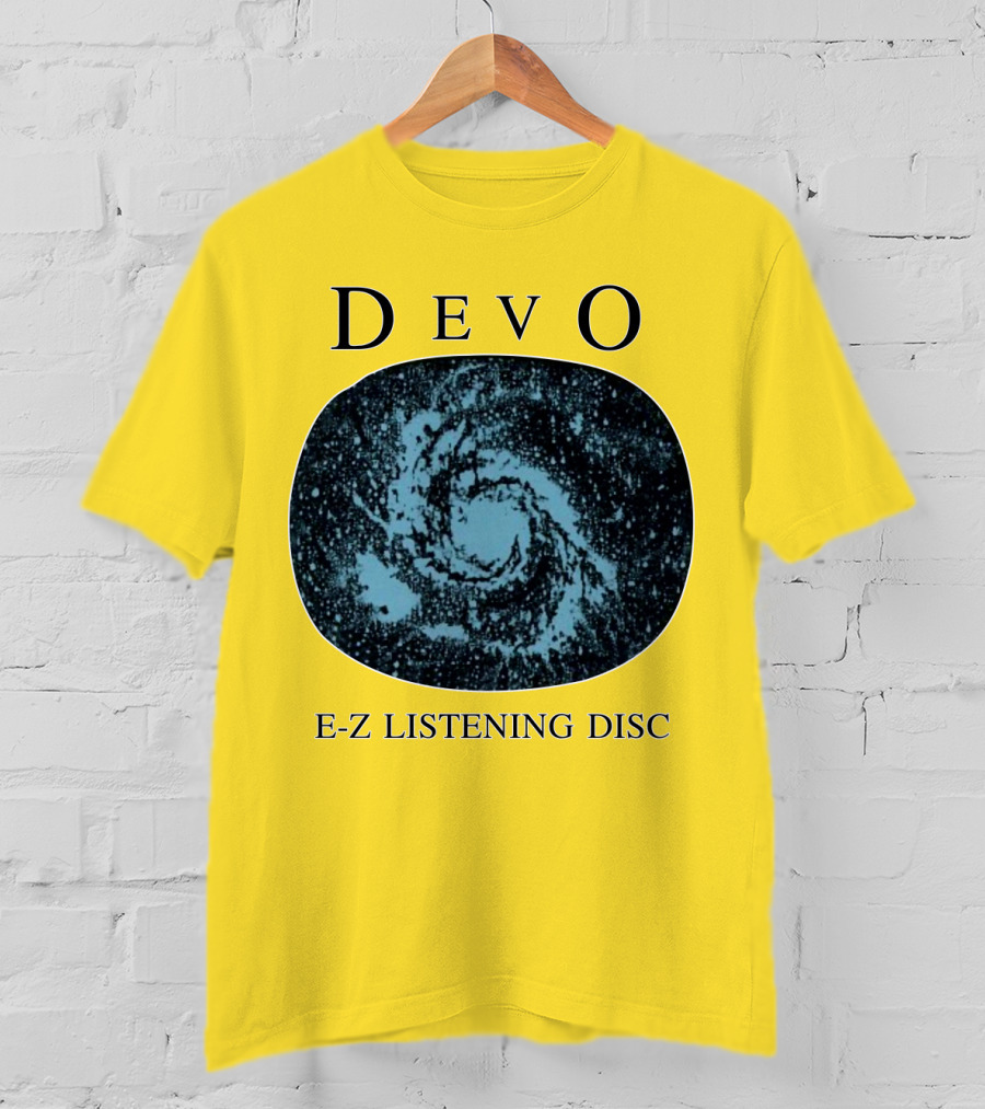 DEVO E-Z Listening Disc Spiral T-Shirt
