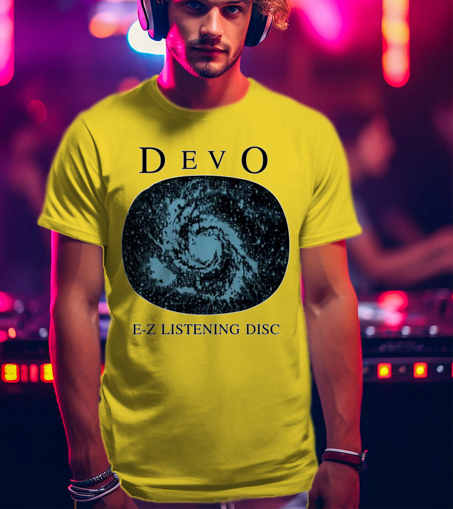 DEVO E-Z Listening Disc Spiral T-Shirt