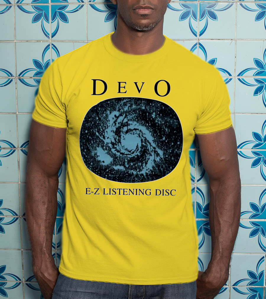DEVO E-Z Listening Disc Spiral T-Shirt