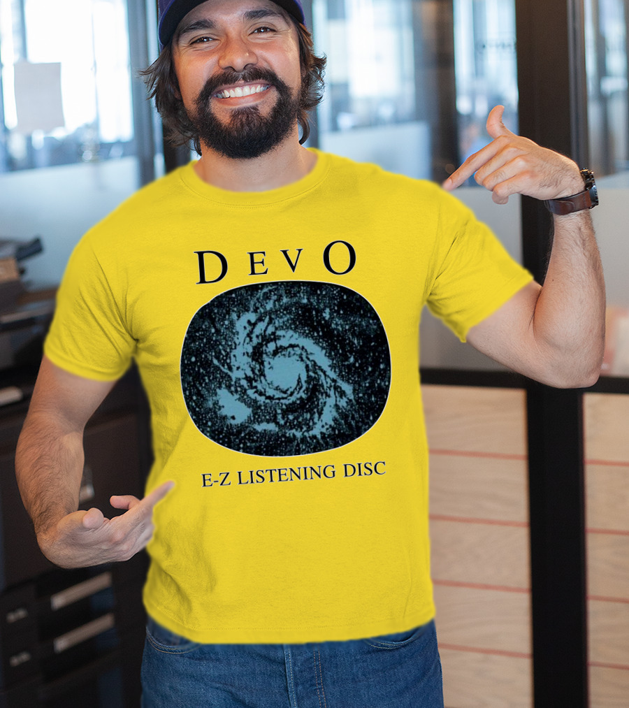 DEVO E-Z Listening Disc Spiral T-Shirt