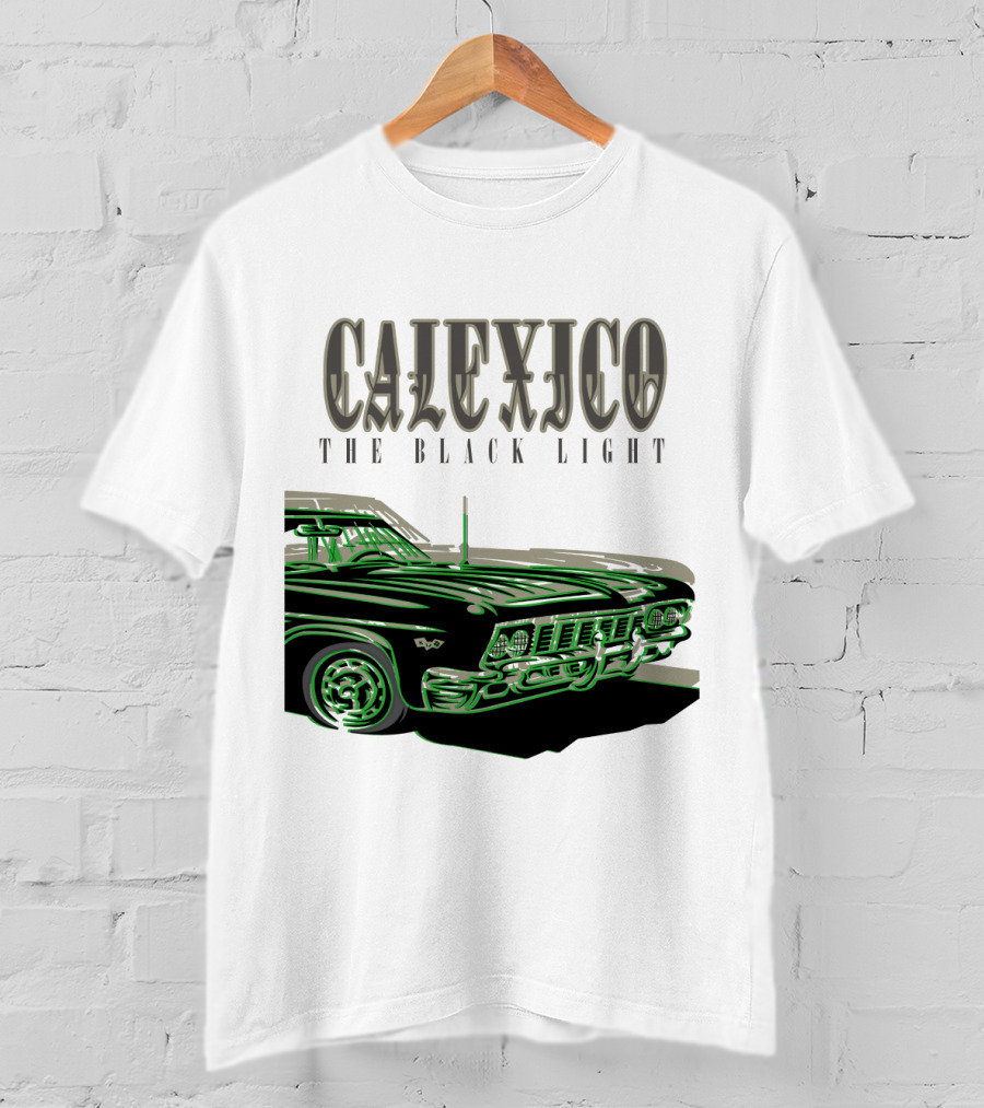 Calexico The Black Light Classic Car T-Shirt