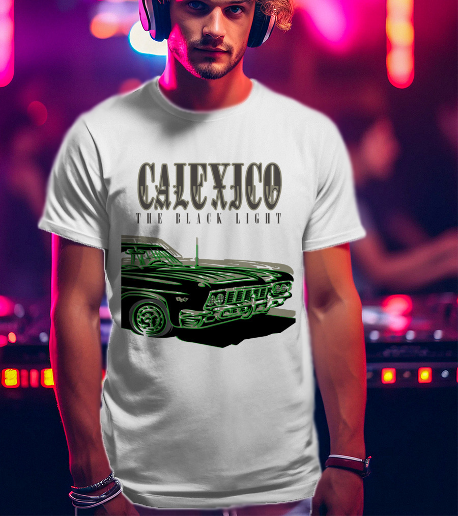 Calexico The Black Light Classic Car T-Shirt