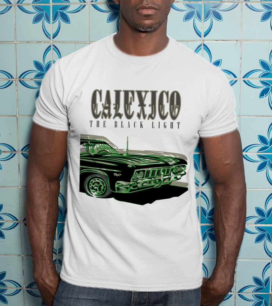 Calexico The Black Light Classic Car T-Shirt