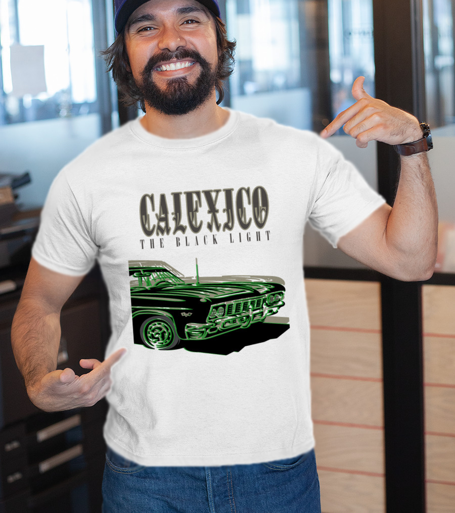 Calexico The Black Light Classic Car T-Shirt