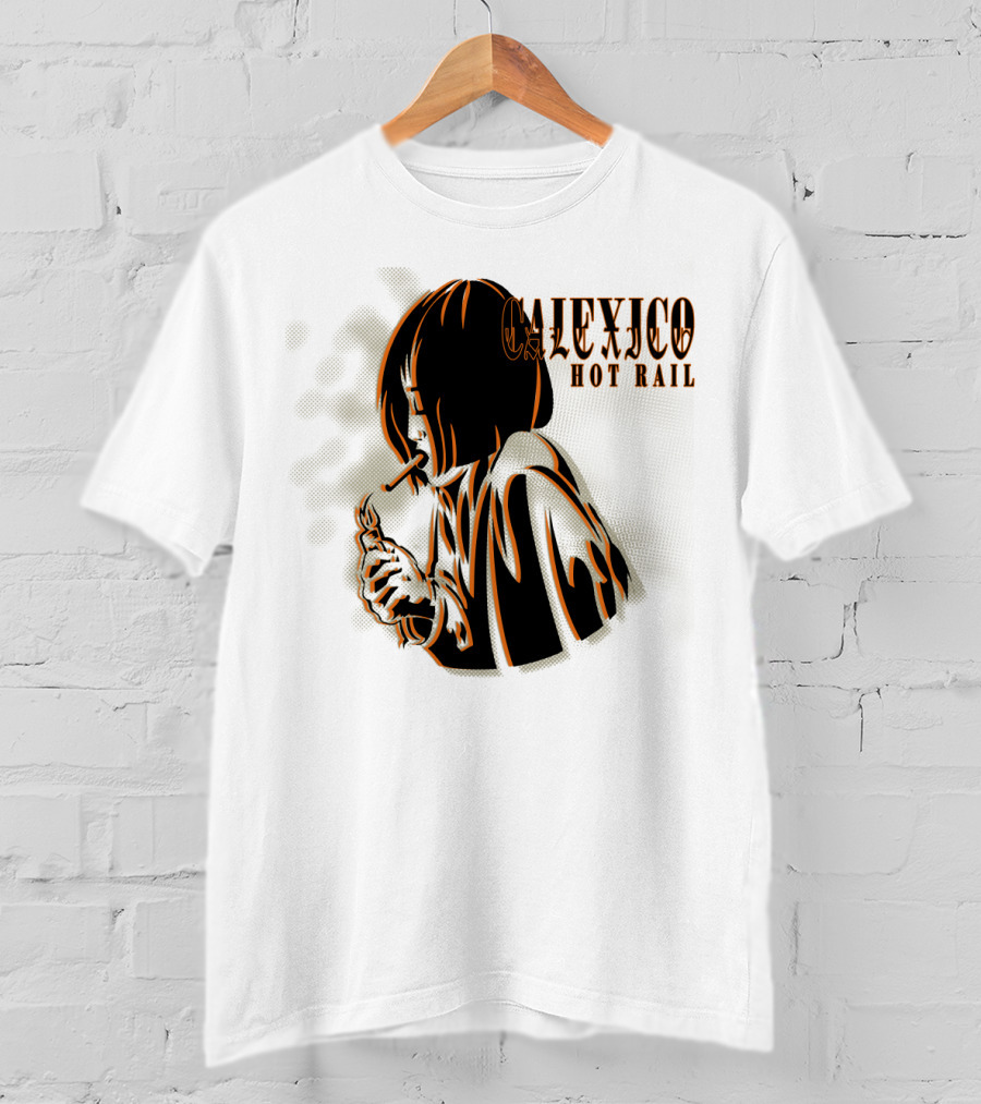 Calexico Hot Rail Smoking Figure T-Shirt