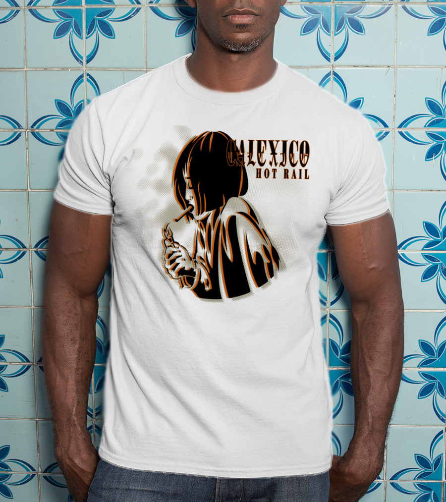 Calexico Hot Rail Smoking Figure T-Shirt
