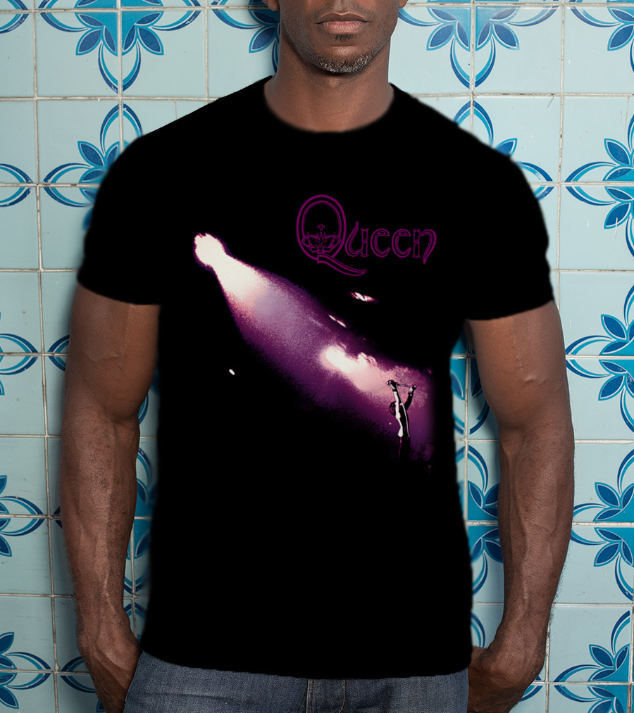 Queen Purple Stage Performance Iconic Band T-Shirt