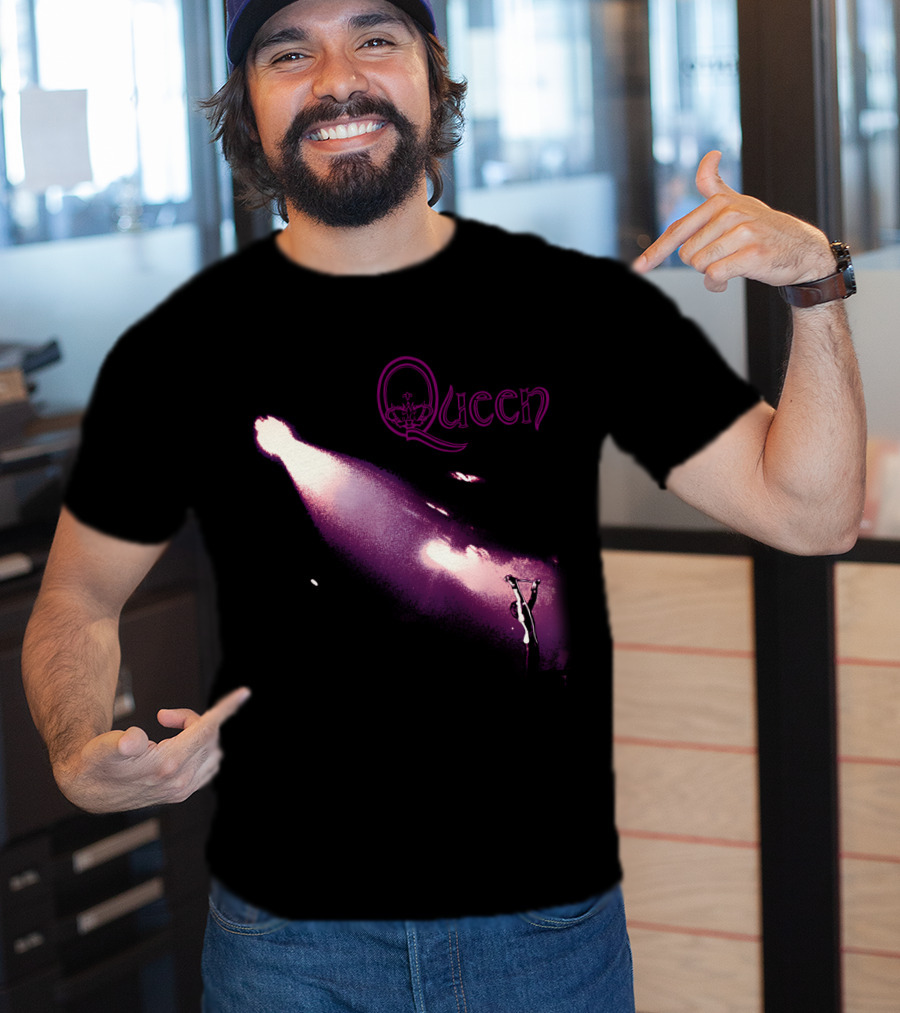 Queen Purple Stage Performance Iconic Band T-Shirt