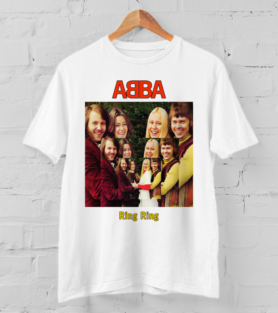 ABBA Ring Ring Album Cover T-Shirt