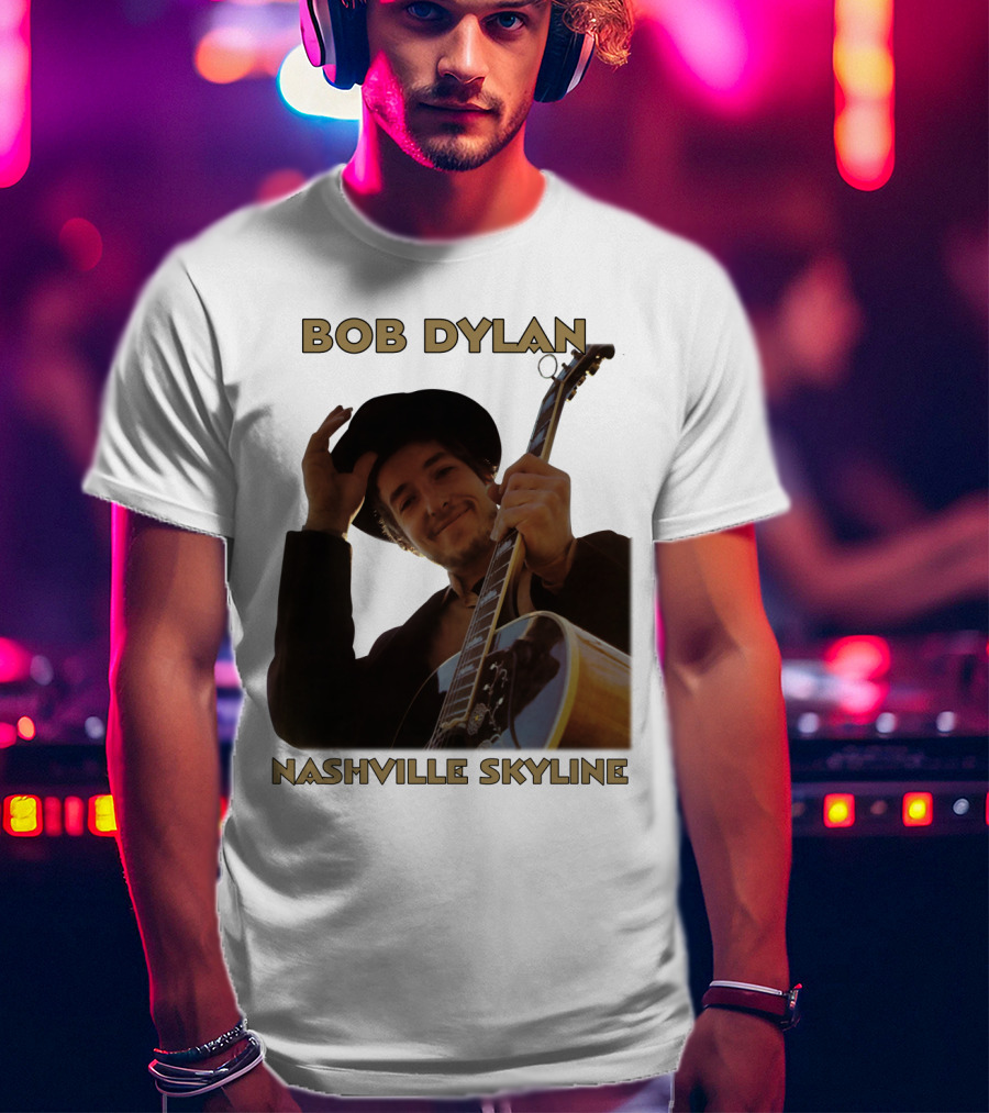 Bob Dylan Nashville Skyline T-Shirt