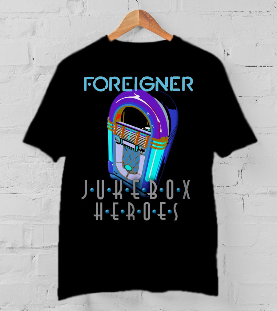 FOREIGNER Jukebox Heroes T-Shirt