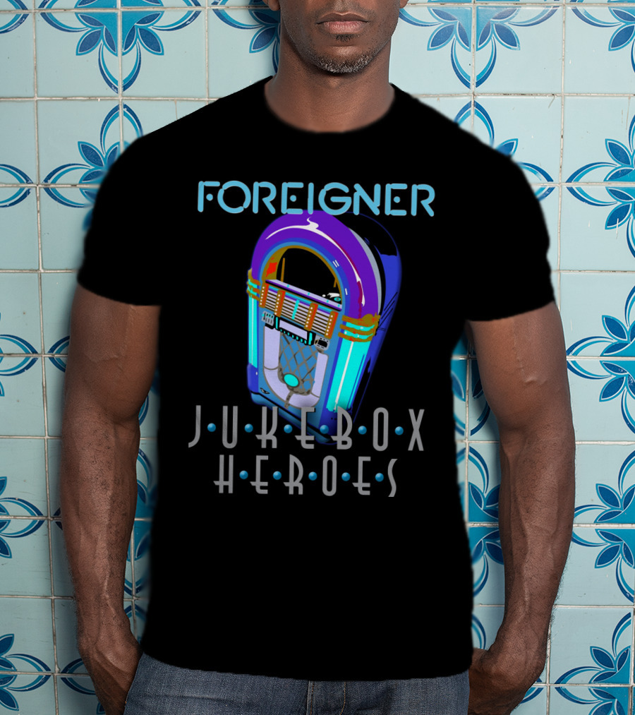 FOREIGNER Jukebox Heroes T-Shirt
