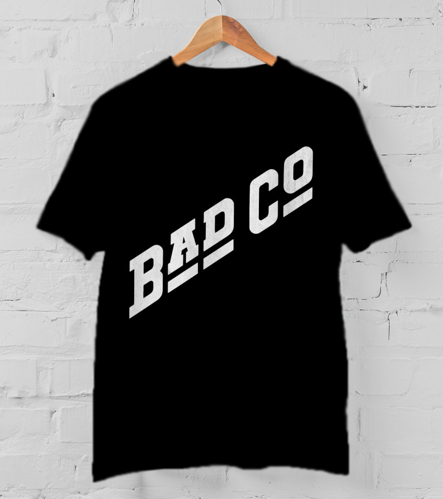 Bad Company Band Logo Classic Text T-Shirt