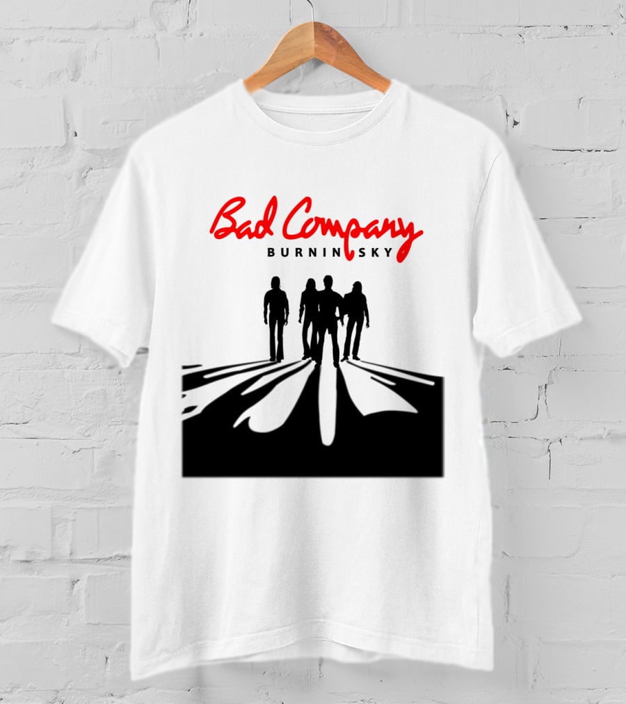 Bad Company Burnin' Sky Silhouette Walkway T-Shirt