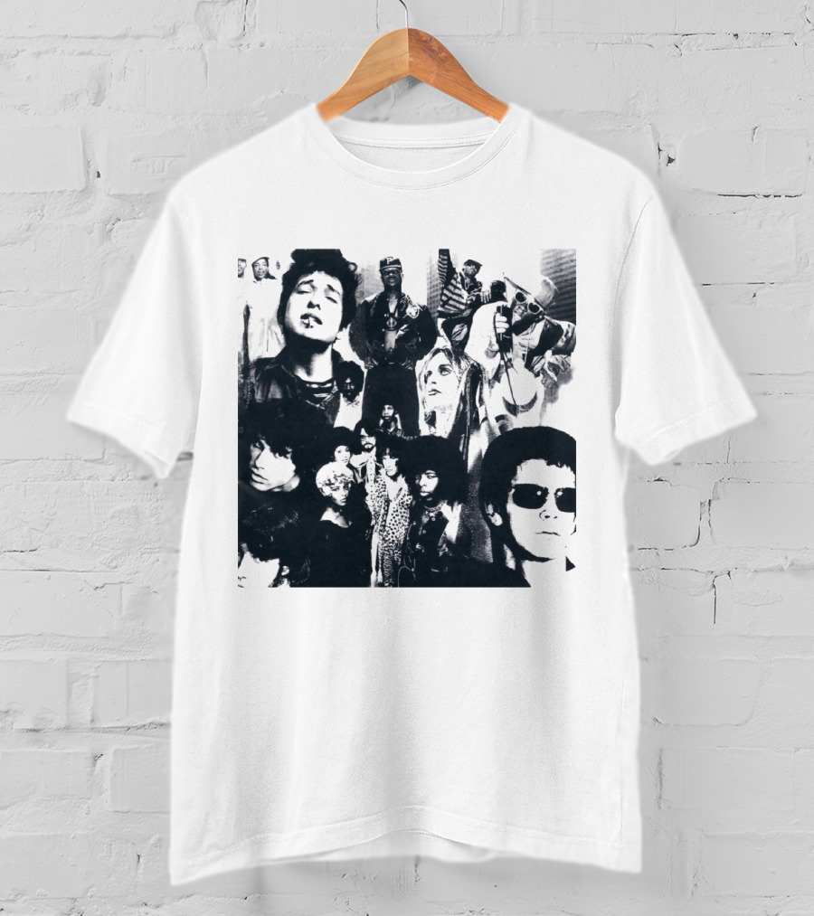 Duran Duran Thank You Album Collage Recognizable Music Figures T-Shirt
