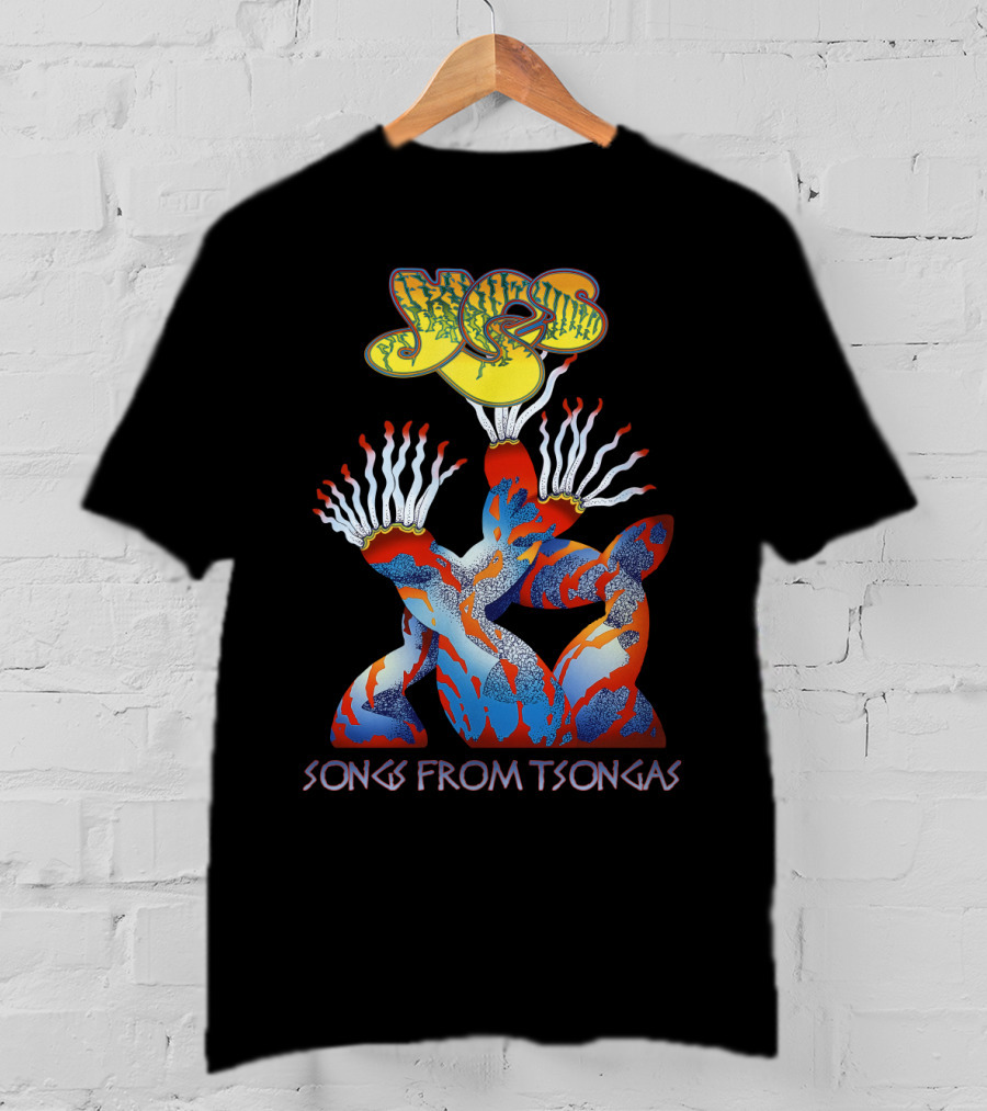 Yes Songs From Tsongas Colorful Abstract T-Shirt