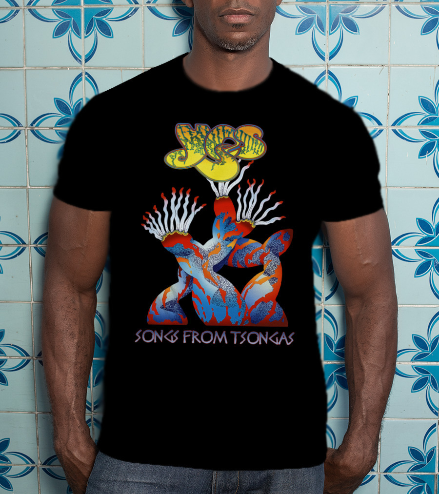 Yes Songs From Tsongas Colorful Abstract T-Shirt