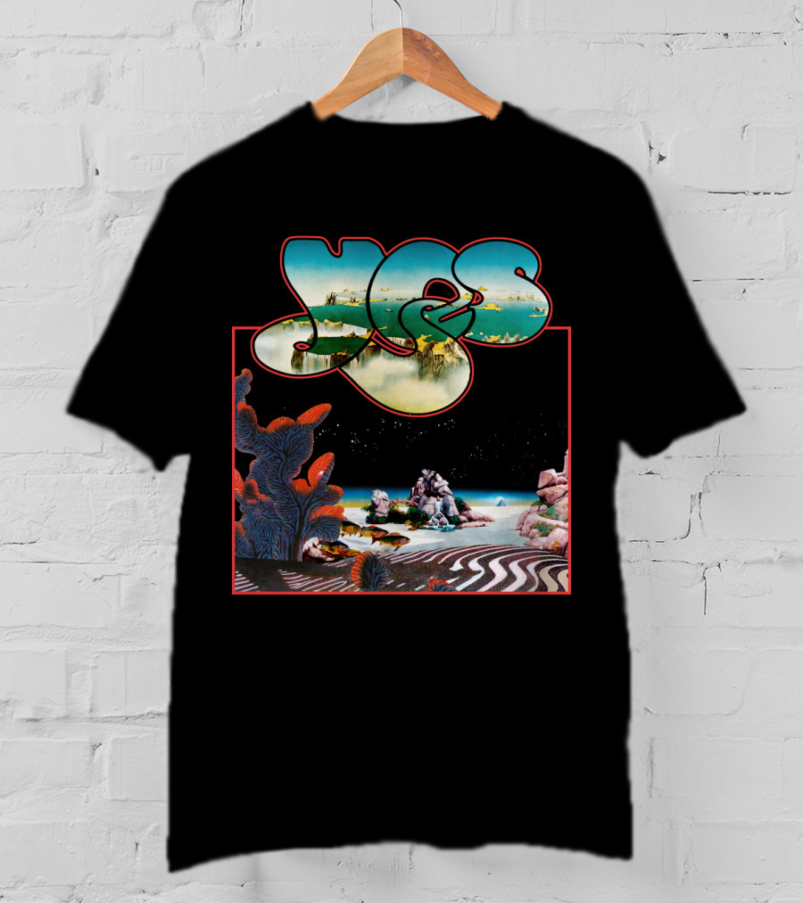Yes Union Concert Fantasy Landscape T-Shirt