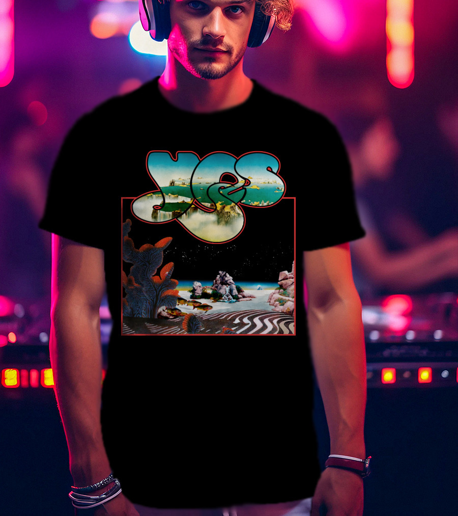 Yes Union Concert Fantasy Landscape T-Shirt