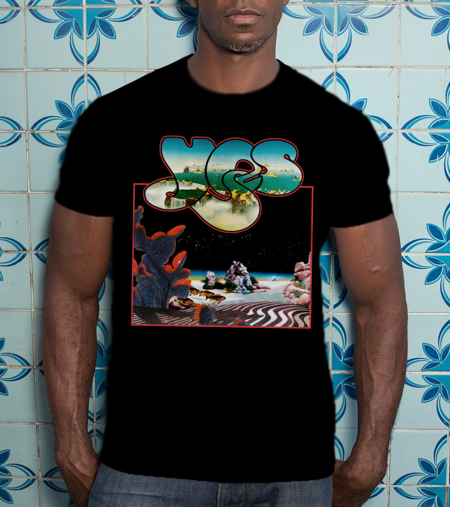 Yes Union Concert Fantasy Landscape T-Shirt