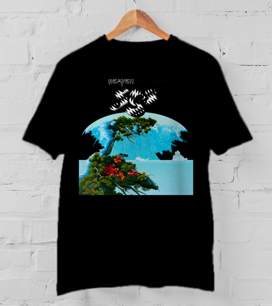 Yes Heaven And Earth Album Cover T-Shirt