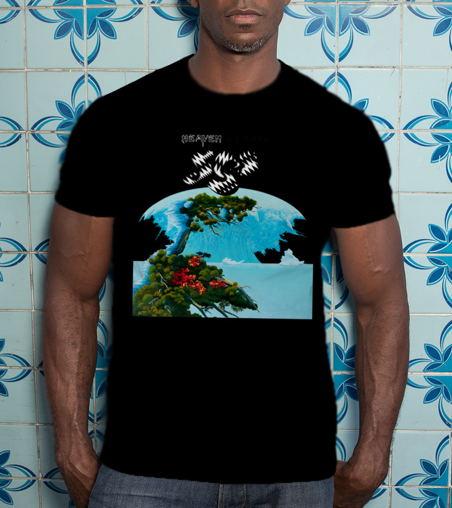Yes Heaven And Earth Album Cover T-Shirt