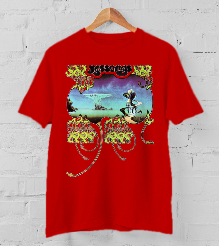 Yes Yessongs Album Artwork Fantasy Landscape T-Shirt