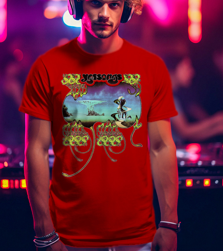 Yes Yessongs Album Artwork Fantasy Landscape T-Shirt