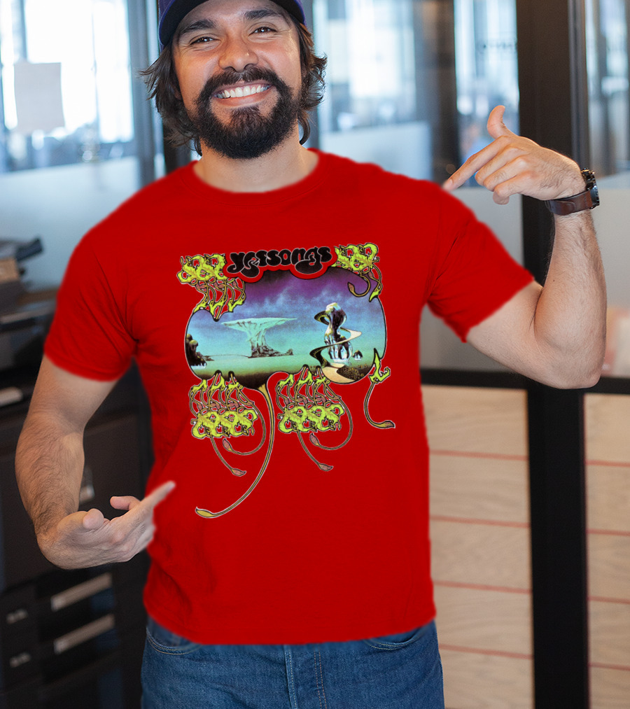 Yes Yessongs Album Artwork Fantasy Landscape T-Shirt