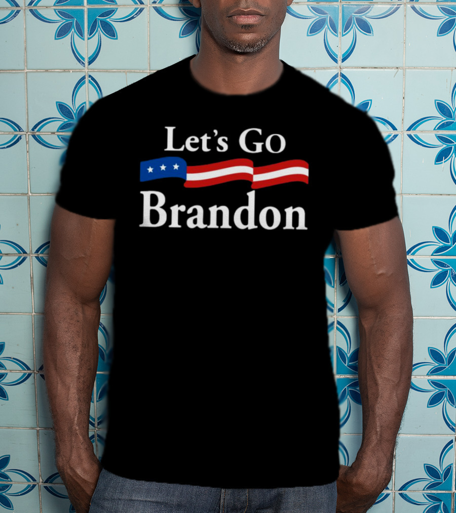 Let's Go Brandon American Flag T-Shirt