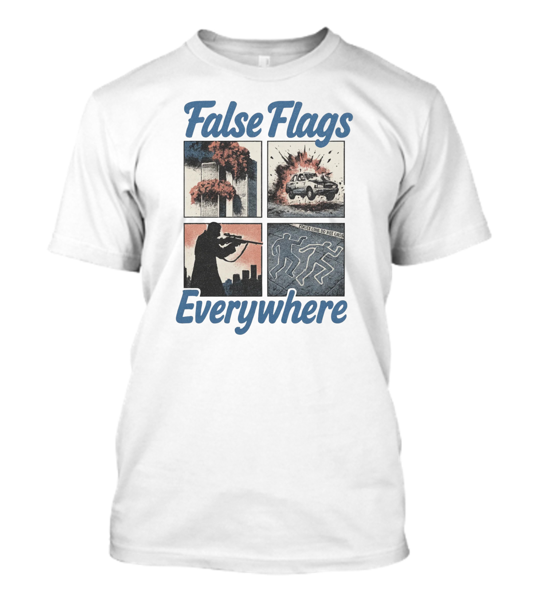Jake Shields False Flags Everywhere T-Shirt