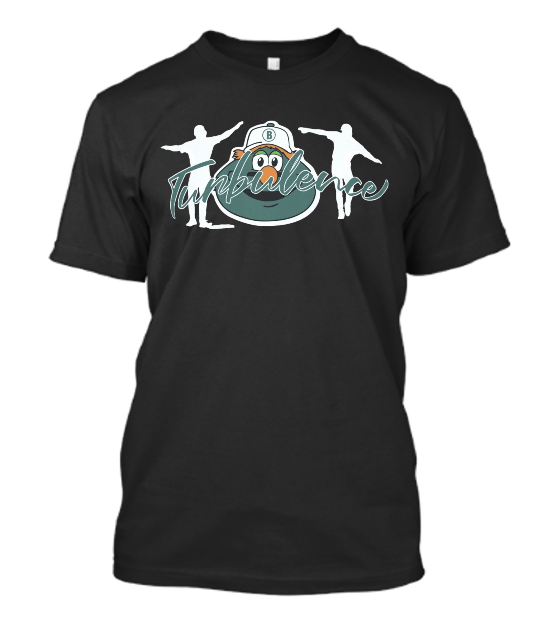 Boston Red Sox Turbulence Wally Mascot And Dancing Fans T-Shirt