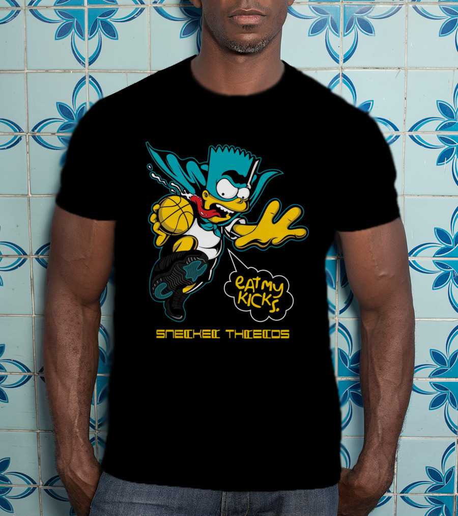 Jordan 11 Gamma Blue Eat My Kicks T-Shirt