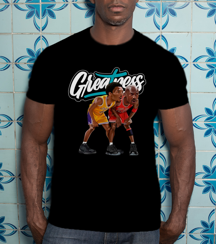 Jordan 11 Gamma Blue Lakers Bulls Greatness Basketball Legends T-Shirt