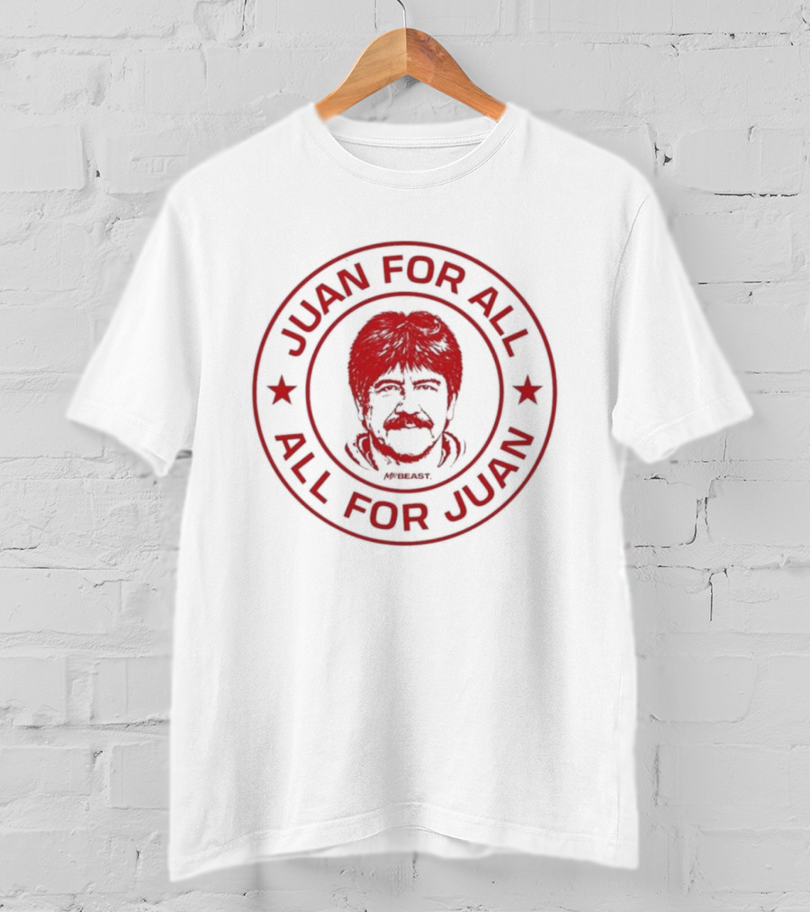 Mr Beast Juan For All All For Juan Mr Beast T-Shirt