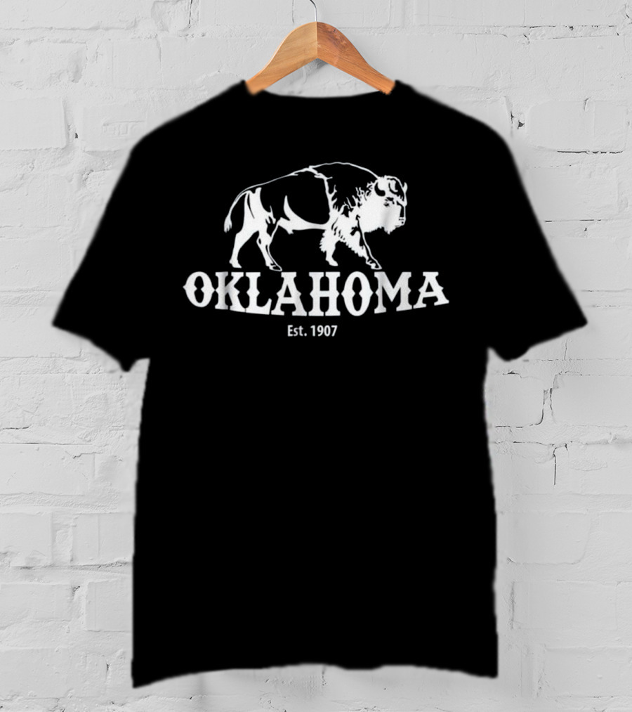 Oklahoma Buffalo Bison Est. 1907 T-Shirt