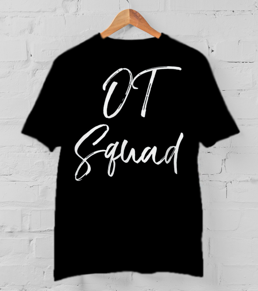 OT Squad Cute Occupational Therapist Crew T-Shirt