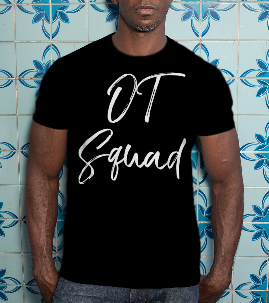 OT Squad Cute Occupational Therapist Crew T-Shirt